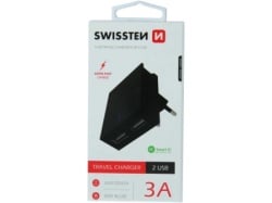 Swissten punjač 2x USB 3A crna ( 80056 )-2