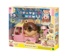 Sylvanian families dip dip donuts wagon ( EC5808 ) -6