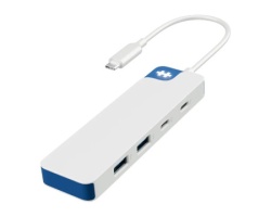Targus HyperDrive Flex 4 Port USB-C Combo Hub plavi (HD5200BUGL)