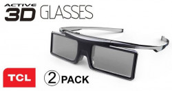 TCL 3D Naočare GX21AB Active Shutter Glasses Double Pack Black
