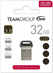 TeamGroup * 32GB C162 USB 3.2 BLACK/SILVER TC162332GB01 (555) - Img 2