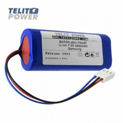 TelitPower baterija Li-Ion 7.2V 2200mAh za Aspel ascard gray ECG / EKG ( P-2189 ) - Img 3