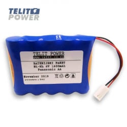 TelitPower baterija NiMH 6V 1600mAh za Atom TEX AT1117M monitor radijacije ( P-1275 ) - Img 5