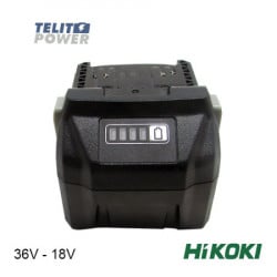 TelitPower Hikoki Li-Ion 36V-2.5Ah / 18V - 5.0Ah BSL36A18 multi volt baterija ( P-2094 ) - Img 5