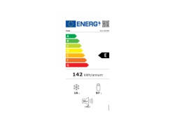 Tesla RS1100MBE jedna vrata/ručno otapanje/E/97+16L/84,5x55,3x57,4cm/crna Frižider  ( RS1100MBE ) -2