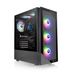 Thermaltake kućište view 200 TG ARGB x3/Black/Win/SPCC/Tempered Glass/bez PSU