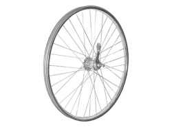 Točak zadnji 28x1 3/8 ALU.DUPLI crni kontra KINA ( 490104 )