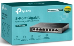 Tp-link tl-sg108e easy smart switch gigabit 8port 10/100/1000mbps Lan switch ( 17190 )