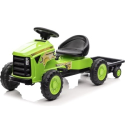 Traktor na pedale g206 sa prikolicom zeleni ( BCK0945 )