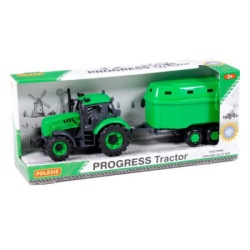 Traktor sa zatvorenom prikolicom ( 17/91482 )