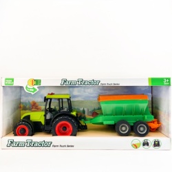 Traktor sa zatvorenom prikolicom ( 203769 )