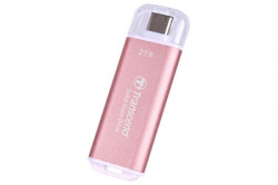 Transcend 2TB, portable SSD, ESD300P, Type C, pink ( TS2TESD300P )  - Img 1