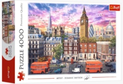 Tref line puzzle 4000 walking around london ( T45010 )-1