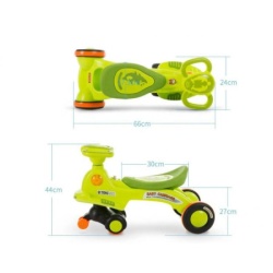 Tricikl three wheel  green (TRO0016) -4