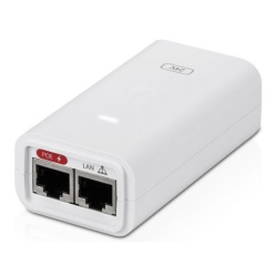 Ubiquiti power supply 24V 0.5A Gigabit with PoE injector, POE-24-12W-G-WH ( 4222 )