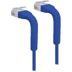 Ubiquiti UniFi Patch Cable U-Cable-Patch-RJ45-BL-50 Ultra-thin patch cable with GbE support and flexible, bendable boots for enhanced insta