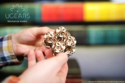 Ugears 3d eko mehanička puzzla  - FLEKSI KOCKA ( 1061)-6