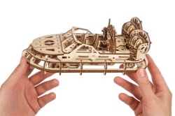 Ugears 3D mehanička slagalica - SPASILAČKI HOVERCRAFT ( 7210)-4