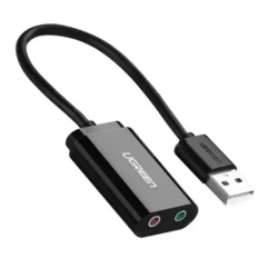 Ugreen us205 usb 2.0 zvučna eksterna kartica ( 30724 )