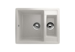 Ulgran Granitna sudopera sa sifonom cetvrtasta U-106-341 ultra bela