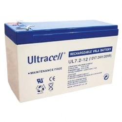 Ultracell Žele akumulator 7,2 Ah   ( 12V/7,2-Ultracell )-1