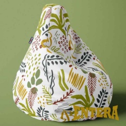 Veliki LazyBag lea listovi u jesenjim listovima ( 155 )