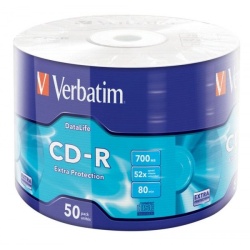 Verbatim 43787 CD-R 700MB 52X ( 74WR/Z )-1