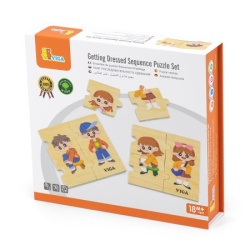 Viga puzzle oblačanje - redosled koraka ( 1041874 )