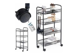 Vilde 568028 - Visenamenska polica na 4 nivoa sa tockicima