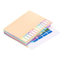 Viquel PVC organiser sa 12 pregrada i gumicom Rainbow pastel sortirano ( 04CK35 ) - Img 2