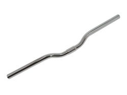 Volan mtb 22.2/25.4x600 mm rise 35 mm d10 Čelik hrom ( 210187 )
