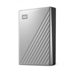 WD external HDD 4TB for mac, Type-C my passport ultra silver ( WDBPMV0040BSL-WESN )  - Img 3