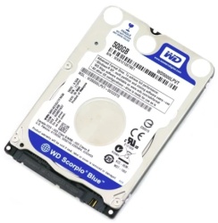 WD wd5000lpvt HDD 2.5 * 500gb blue scorpio 5400rpm 8mb sata 7mm