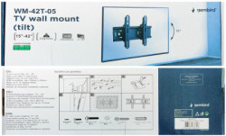 WM-42T-05 ** Gembird tilt VESA max 20x20cm 15-42 max. 20kg(319) - Img 2