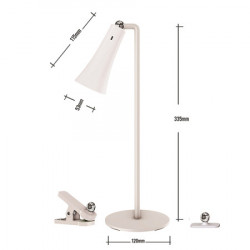 Xled click 3W multifunkcionalna magnet lampa,4u1,300 lum,4000K,3 nivoa osvetljenja,USB punjenje ( CLICK 3W ) - Img 3