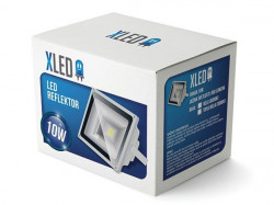 Xled G7002002 Led reflektor 10W, Beli, IP 65, AC85-265V