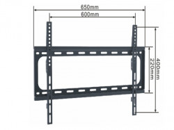 XStand nosac za TV/ 37"- 70"/FIKSNI/VESA do 600x400/težina do 50kg/2.3 cm od zida/crn ( FIX 37-70 )