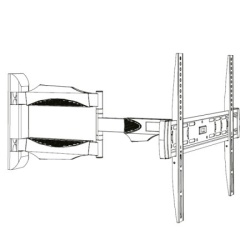 Xstand TILT 37-75 Premium Nosač za TV/Long/Nagib+5~-8°/Rot䕾° VESA600x400/45kg/od6.5-70.7cm od zida 168489-4