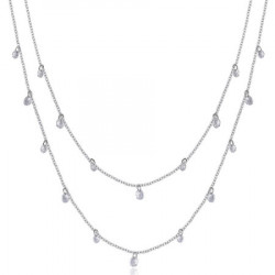 Ženska luca barra ogrlica od hirurškog Čelika ( ck1603 ) - Img 1