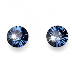 Ženske oliver weber fine cut denim blue mindjuše sa swarovski plavim kristalom ( 21014.266 ) - Img 4