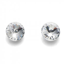 Ženske oliver weber fine cut mini crystal mindjuše sa swarovski belim kristalom ( 21013 ) - Img 1