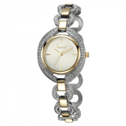 Ženski freelook lumiere zlatni srebrni modni ručni sat sa bikolor metalnim kaišem ( fl.3.10097.2 ) - Img 1