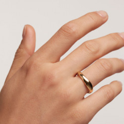 Ženski pd paola pirouette zlatni prsten sa pozlatnom 18k ( an01-462-14 ) - Img 2