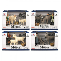 Zhongjieming toys, igračka, set figura, farmer i životinje, miks, 4073149 ( 867127 )