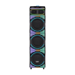 Zvucnik bluetooth ndr-3260 100w 3*12 inca sa dva mikrofona crni ( ZV1182 )-4