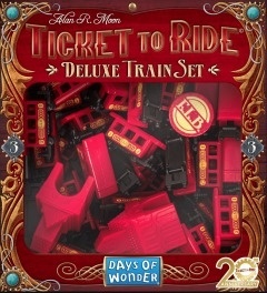 Extensie Ticket to Ride, Set Accesorii Editie Deluxe, Aniversara 20 ani, Rosu - 2 | YEO