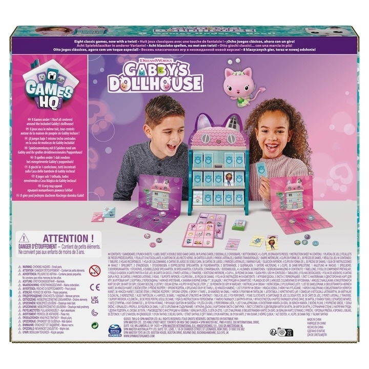 Joc Gabby\'s Dollhouse - Games HQ, 8 in 1 - 2 | YEO