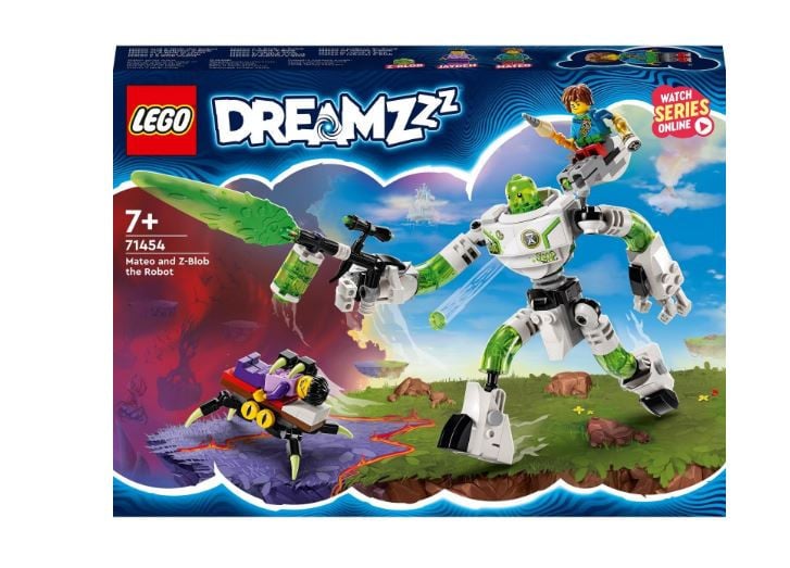 LEGO® DREAMZzz - Mateo si Robotul Z-Blob 71454, 237 piese