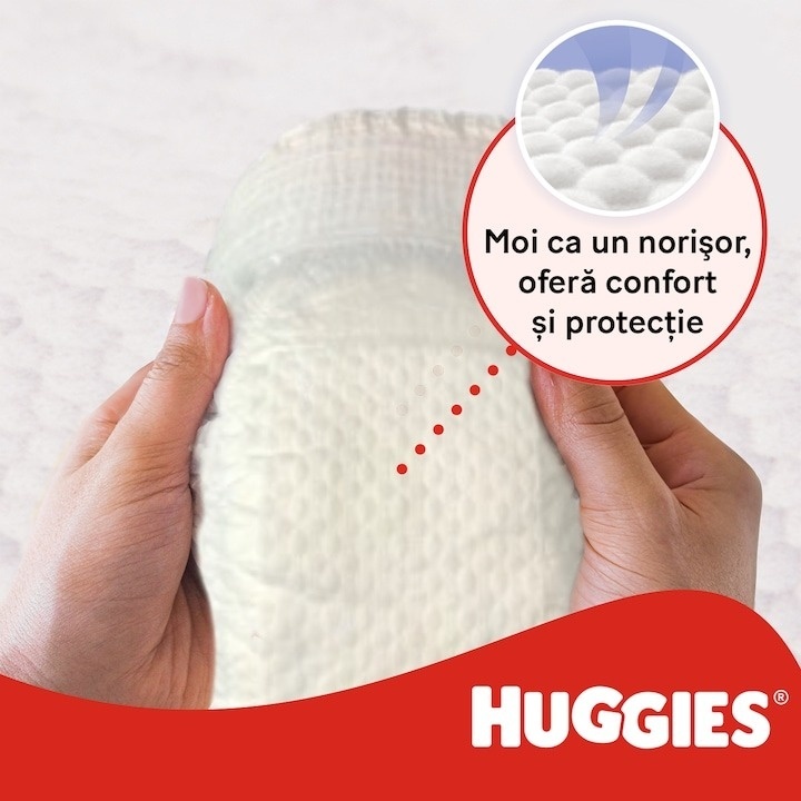 Scutece chilotel Huggies Little Movers 4, Boy, 9-14 kg, 104 buc - 3 | YEO