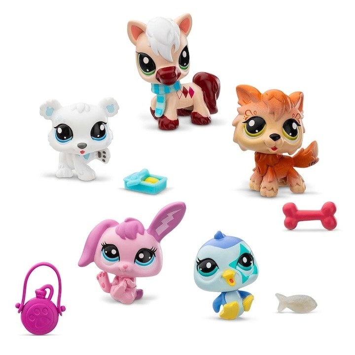 Set 3 figurine Littlest Pets Shop - Winter Theme - 4 | YEO